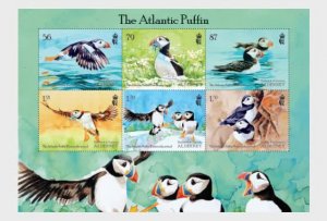 Alderney - Postfris/MNH - Sheet Puffin 2023