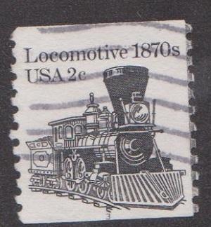 US #1897A Locomotive Used PNC Single plate #3