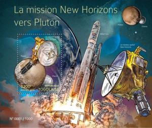 TOGO 2015 SHEET MISSION NEW HORIZONS PLUTO SPACE tg15416b