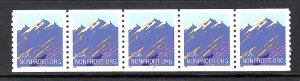 USA PNC SC# 2903 MOUNTAINS NON PROFIT $0.05c. PL# 11111 LOW GLOSS W.A. PNC5 MNH