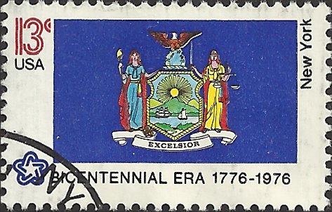 # 1643 USED STATE FLAG NEW YORK