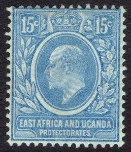 África Oriental & Uganda 1907 KEVII 15 C 