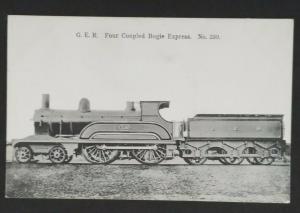 1913 Cambridge to Hitchin England GER Bogie Express No 230 RR Postcard Cover