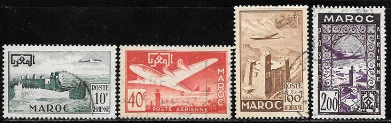 French Morocco C42 - 45 used 2017 SCV $7.20