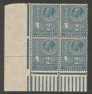 Malta SG 162 Block of 4 MNH (2cle)