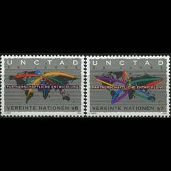 UN-VIENNA 1994 - Scott# 176-7 Trade Set of 2 NH