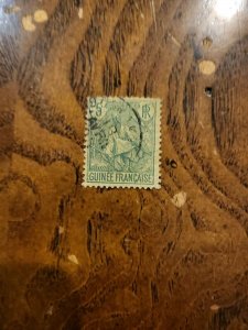 Stamps French Guinea Scott #21 used