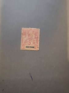 Stamps Indochina Scott #21 used