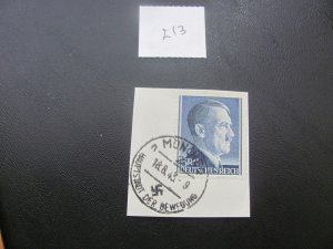 GERMANY 1941 USED SC 527 NAZI  CANCEL XF  100 EUROS (213)