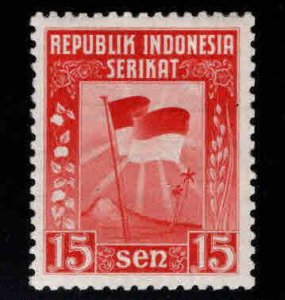 Indonesia Scott 333 MH* Flag stamp