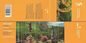 Finland 2004 Treasures Sea archeology Ships block in booklet MNH