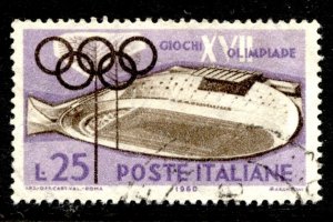 Italy #802 USED FU  SINGLE