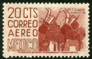 MEXICO C220, 20¢ 1950 Definitive 2nd Ptg wmk 300. MINT, NH F-VF