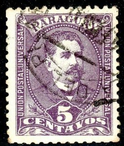 Paraguay, Scott #36, Used