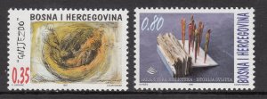 Bosnia and Herzegovina 289-290 MNH VF