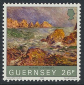 Guernsey  SG 279  SC# 266  Renoir paintings Mint Never Hinged see scan 