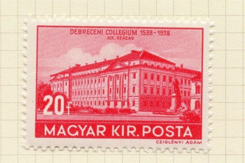 Hungary 1938 Early Issue Fine Mint Hinged 20f. 179106