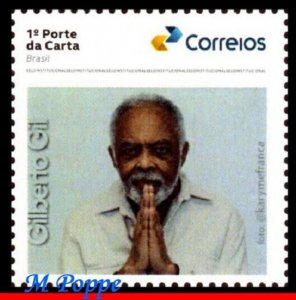 24-53 BRAZIL 2024 GILBERTO GIL, COMPOSER, SINGER, MUSIC, CELEBRITIES, MNH