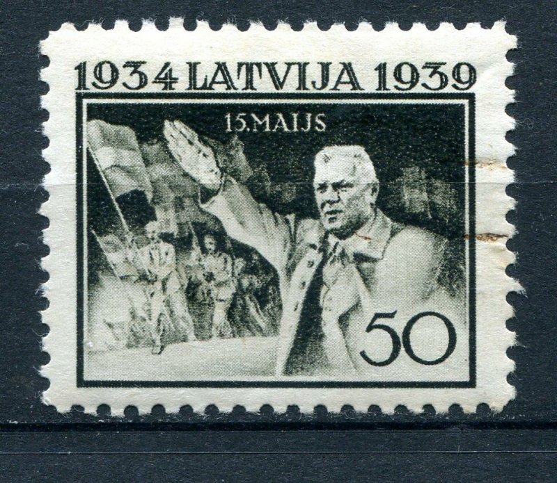 Latvia 1939 Mi 278 MH Pres. Ulmanis 9668