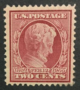 MOMEN: US #367 MINT OG H #26682