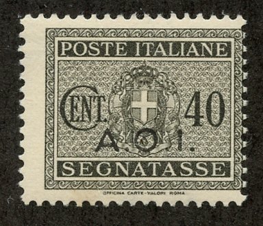 Italian East Africa, Scott #J6, Unused, Hinged