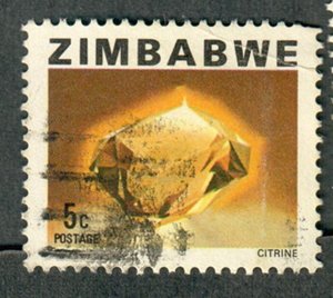 Zimbabwe #417 used single