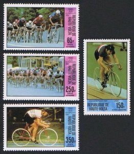 1980 Upper Volta 795-798 1980 Olympic Games in Moscow 9,00 €