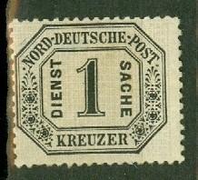 North German Confederation O6 mint CV $32.50