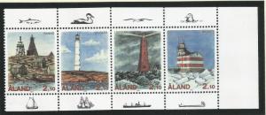 FINLAND ALAND 67a MNH BOOKLET PANE [D5]