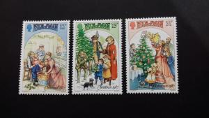 Isle of Man 1987 Christmas stamps Mint