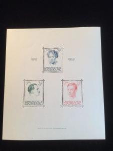 Luxembourg Scott #217 Souvenir Sheet Mint NH