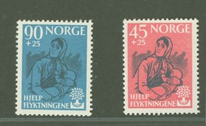 Norway #B64-B65  Single (Complete Set)