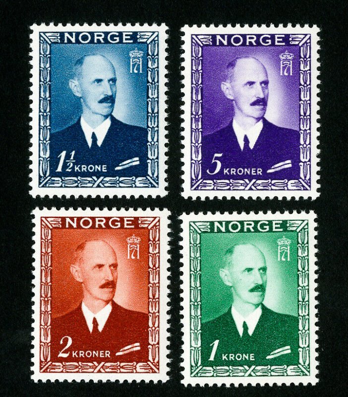 Norway Stamps # 275-8 XF OG NH Catalog Value $120.50