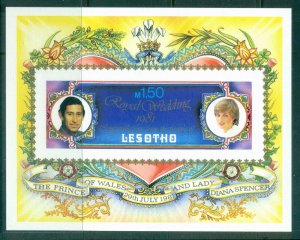 Lesotho 1981 Royal Wedding Charles & Diana MUH