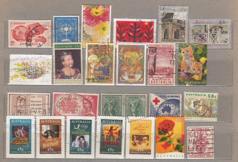 AUSTRALIA Used(o) Stamps 2 Scans #HS398