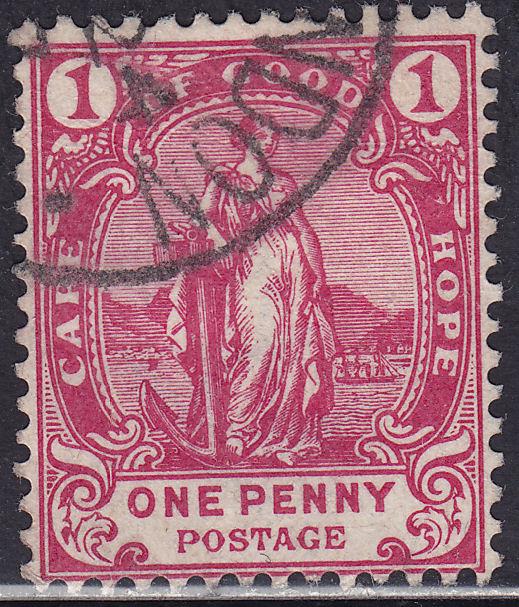 Cape of Good Hope 60 USED 1893 Hope Standing