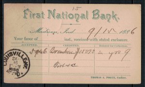 U.S. #UX8 preprinted  CV $10.00