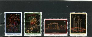 ANTIGUA & BARBUDA 2009 Sc#3056-3059 CHRISTMAS SET OF 4 STAMPS MNH 