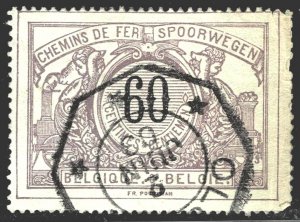 Belgium Q21 - used - pulled perf