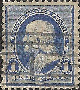 # 219 DULL BLUE USED BEN FRANKLIN SCV-0.75