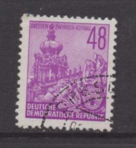 East Germany DDR  Scott#  168  used   singles