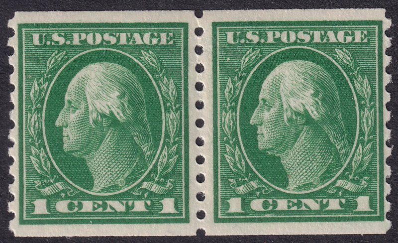 #443 Mint OG, VF, Pair (CV $75) (CV $30 - ID41662) - Joseph Luft