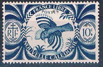 New Caledonia 253 MLH Kagu bird (N0570)+