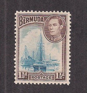 BERMUDA SC# 119a   FVF/MOG  1943
