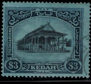 Malaya-Kedah SC 44 Used 1921-1936 SCV$ 110.00