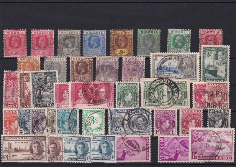 nigeria  mint and used stamps ref r8458