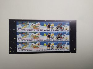 XL item Greenland 405-6 MNH sheet of 6 CV $13.50