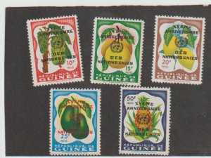 Guinea Scott # 209-213 VF MNH. Fruits