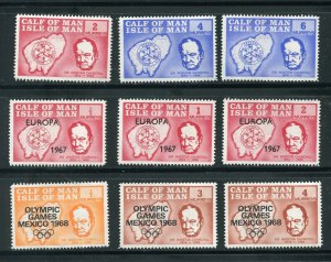Isle, Calf of Man Local Post Europa, Olympics, Churchill Stamps MNH