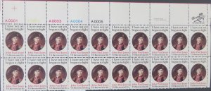 1789 15c John P. Jones, Perf 11x12, Plate Block (20)